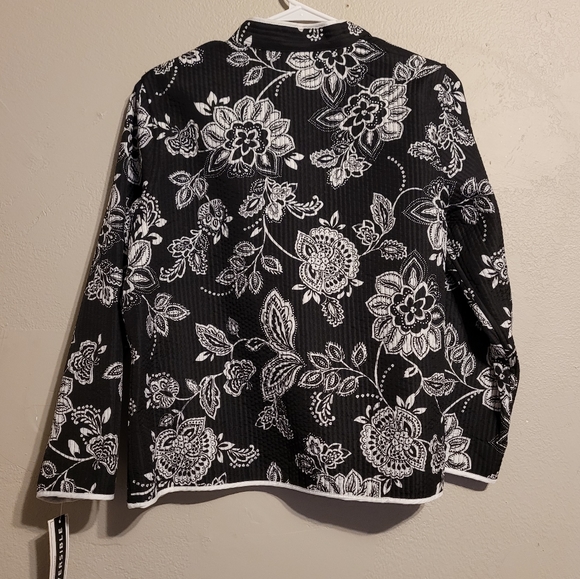 Alfred Dunner Quilted Reversible Jacket - Picture 2 of 8